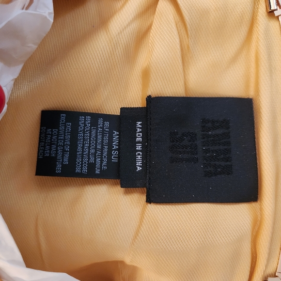 Anna Sui Free People Sunburst Chainmail Purse Multicolored Gold Hardware - Picture 9 of 11